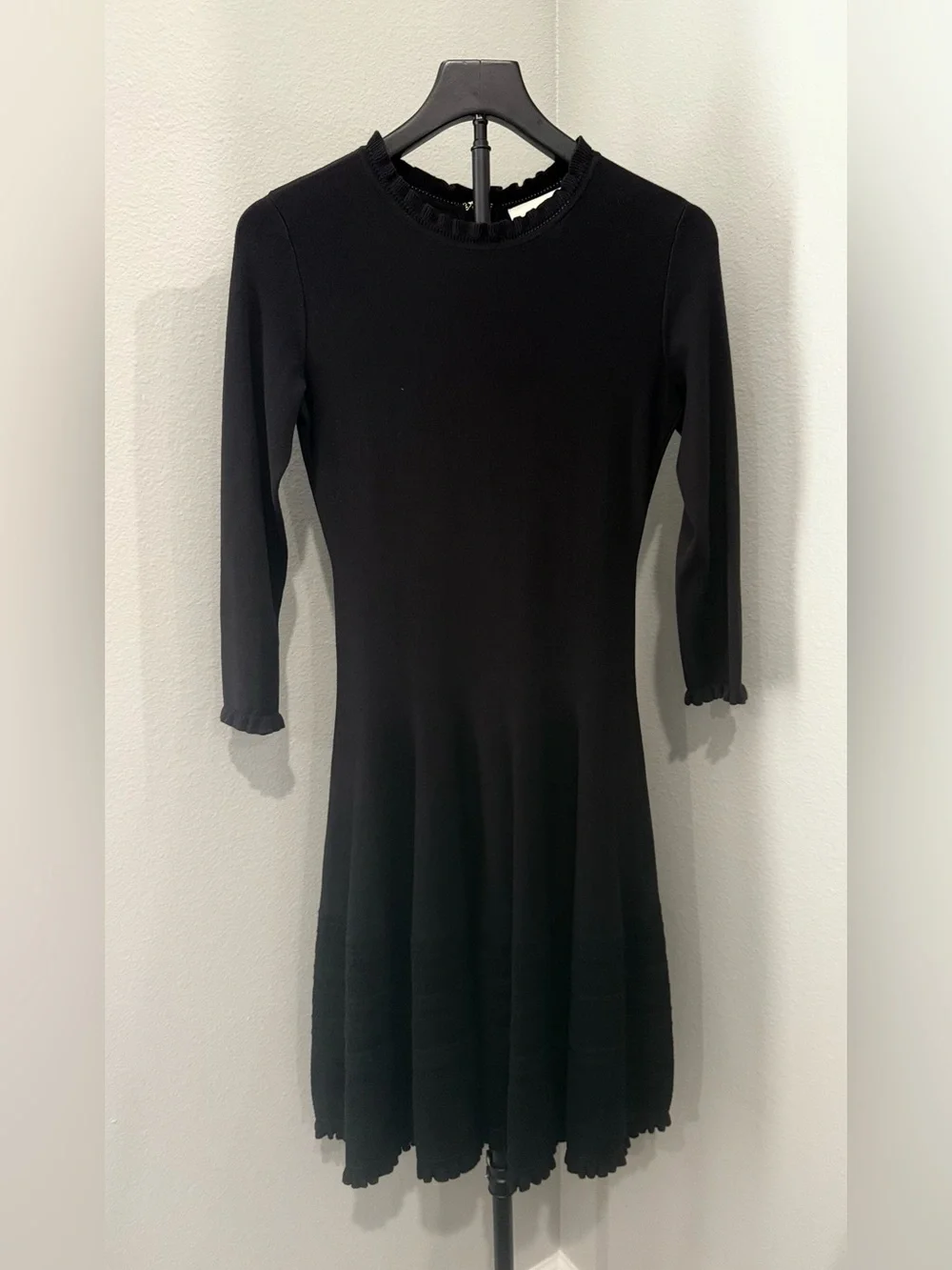 Kate Spade Sweater Knit Pointelle Dress